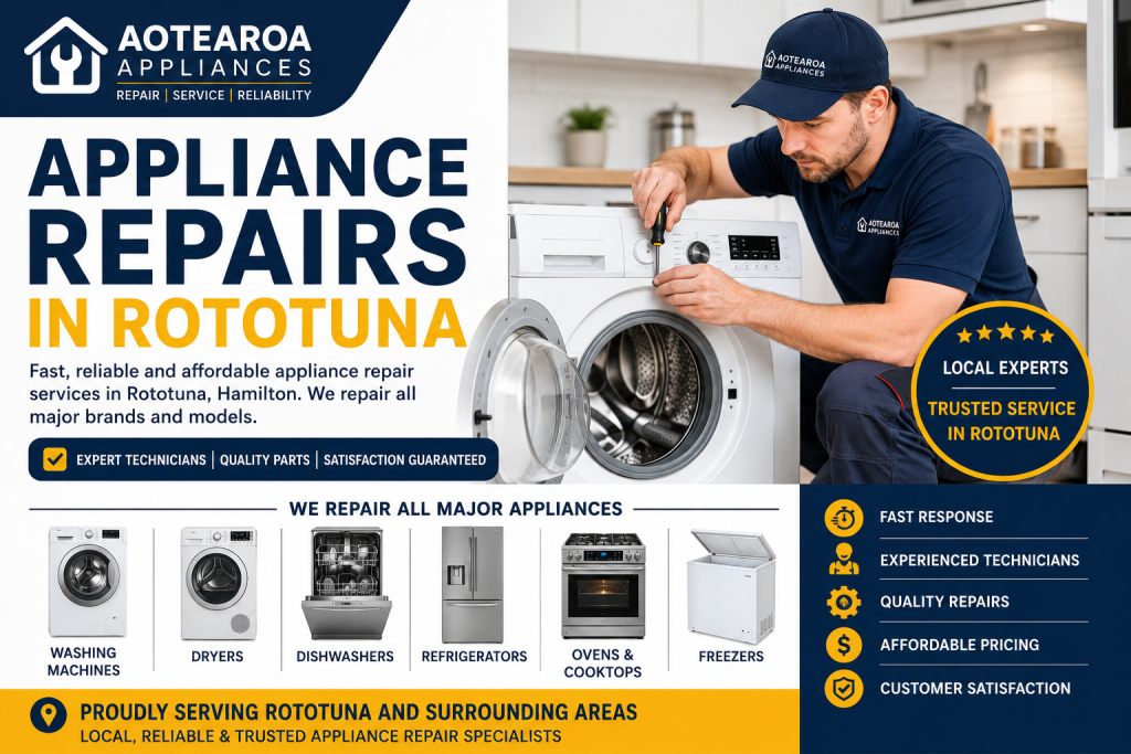 Appliance Repairs in Rototuna